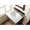James Martin Vanities Brittany 30in Single Vanity, Burnished Mahogany w/ 3 CM Carrara Marble Top 650-V30-BNM-3CAR - alternate 7